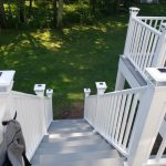 Deck stairs to ground level