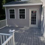 Completed addition with deck