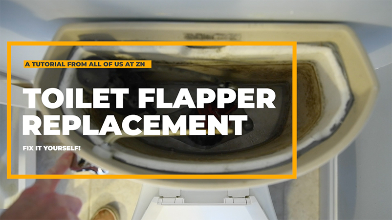 Toilet flapper replacement blog thumbnail