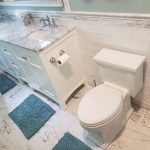 Avon, CT bathroom addition with tile and granite vanity top