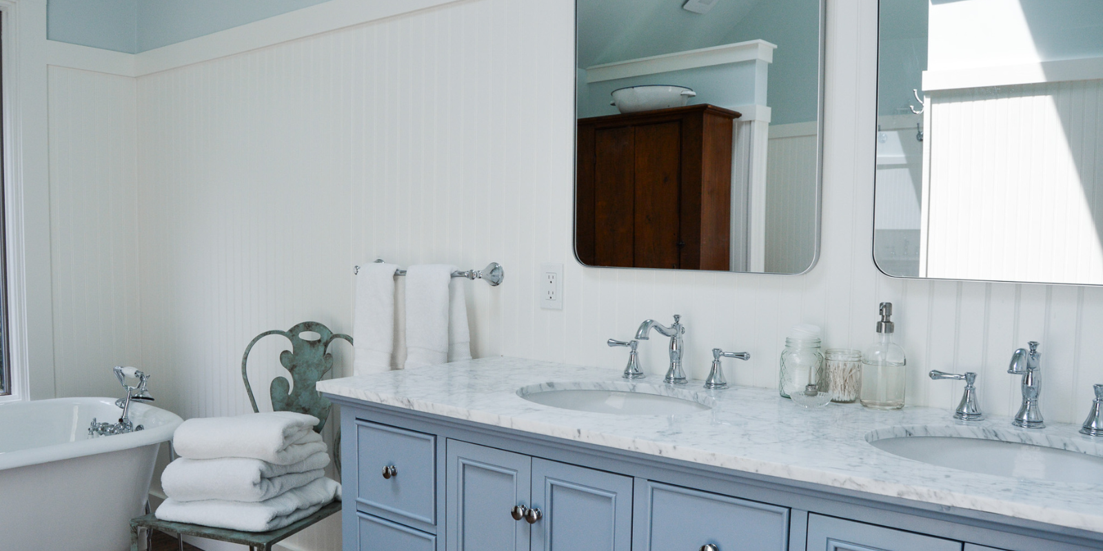 Luxurious bathroom remodeling